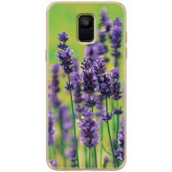 Силіконовий чохол BoxFace Samsung A600 Galaxy A6 2018 Green Lavender (33376-up2245)
