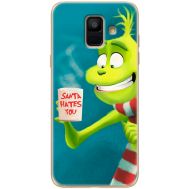 Силіконовий чохол BoxFace Samsung A600 Galaxy A6 2018 Santa Hates You (33376-up2449)
