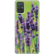 Силіконовий чохол BoxFace Samsung A715 Galaxy A71 Green Lavender (38850-up2245)