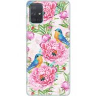 Силіконовий чохол BoxFace Samsung A715 Galaxy A71 Birds and Flowers (38850-up2376)