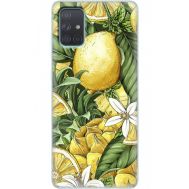 Силіконовий чохол BoxFace Samsung A715 Galaxy A71 Lemon Pattern (38850-up2415)