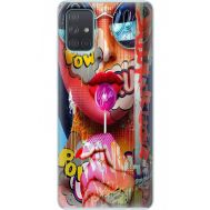 Силіконовий чохол BoxFace Samsung A715 Galaxy A71 Colorful Girl (38850-up2443)