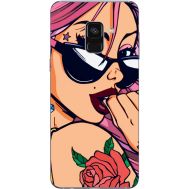 Силіконовий чохол BoxFace Samsung A730 Galaxy A8 Plus (2018) Pink Girl (32658-up2388)