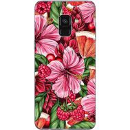Силіконовий чохол BoxFace Samsung A730 Galaxy A8 Plus (2018) Tropical Flowers (32658-up2416)