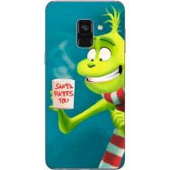 Силіконовий чохол BoxFace Samsung A730 Galaxy A8 Plus (2018) Santa Hates You (32658-up2449)