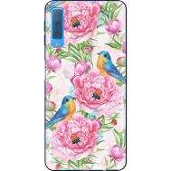Силіконовий чохол BoxFace Samsung A750 Galaxy A7 2018 Birds and Flowers (35481-up2376)