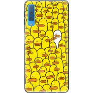 Силіконовий чохол BoxFace Samsung A750 Galaxy A7 2018 Yellow Ducklings (35481-up2428)
