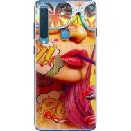 Силіконовий чохол BoxFace Samsung A920 Galaxy A9 2018 Yellow Girl Pop Art (35645-up2442)