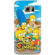 Силіконовий чохол BoxFace Samsung G925 Galaxy S6 Edge The Simpsons (26304-up2391)