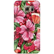 Силіконовий чохол BoxFace Samsung G925 Galaxy S6 Edge Tropical Flowers (26304-up2416)