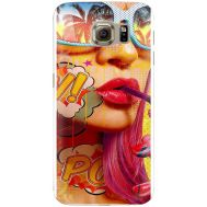 Силіконовий чохол BoxFace Samsung G920F Galaxy S6 Yellow Girl Pop Art (24760-up2442)