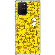 Силіконовий чохол BoxFace Samsung G770 Galaxy S10 Lite Yellow Ducklings (38971-up2428)
