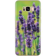 Силіконовий чохол BoxFace Samsung G955 Galaxy S8 Plus Green Lavender (30567-up2245)
