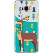 Силіконовий чохол BoxFace Samsung G955 Galaxy S8 Plus Foresty Deer (30567-up2247)