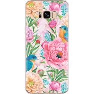 Силіконовий чохол BoxFace Samsung G955 Galaxy S8 Plus Birds in Flowers (30567-up2374)
