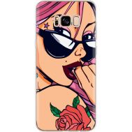 Силіконовий чохол BoxFace Samsung G955 Galaxy S8 Plus Pink Girl (30567-up2388)