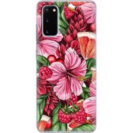 Силіконовий чохол BoxFace Samsung G980 Galaxy S20 Tropical Flowers (38869-up2416)