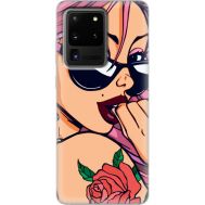 Силіконовий чохол BoxFace Samsung G988 Galaxy S20 Ultra Pink Girl (38878-up2388)