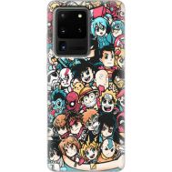 Силіконовий чохол BoxFace Samsung G988 Galaxy S20 Ultra Anime Stickers (38878-up2458)