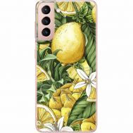 Силіконовий чохол BoxFace Samsung G991 Galaxy S21 Lemon Pattern (41709-up2415)