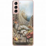 Силіконовий чохол BoxFace Samsung G991 Galaxy S21 Удачная рыбалка (41709-up2418)