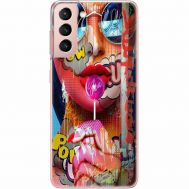 Силіконовий чохол BoxFace Samsung G991 Galaxy S21 Colorful Girl (41709-up2443)