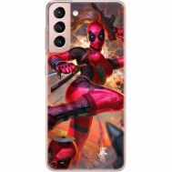 Силіконовий чохол BoxFace Samsung G991 Galaxy S21 Woman Deadpool (41709-up2453)