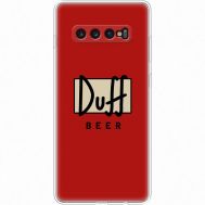 Силіконовий чохол BoxFace Samsung G975 Galaxy S10 Plus Duff beer (35854-up2427)