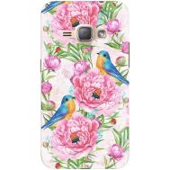 Силіконовий чохол BoxFace Samsung J120H Galaxy J1 2016 Birds and Flowers (25190-up2376)