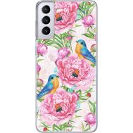 Силіконовий чохол BoxFace Samsung G996 Galaxy S21 Plus Birds and Flowers (41718-up2376)