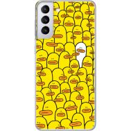 Силіконовий чохол BoxFace Samsung G996 Galaxy S21 Plus Yellow Ducklings (41718-up2428)