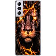 Силіконовий чохол BoxFace Samsung G996 Galaxy S21 Plus Fire Lion (41718-up2437)