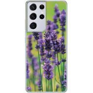 Силіконовий чохол BoxFace Samsung G998 Galaxy S21 Ultra Green Lavender (41719-up2245)