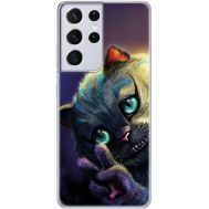 Силіконовий чохол BoxFace Samsung G998 Galaxy S21 Ultra Cheshire Cat (41719-up2404)