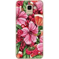 Силіконовий чохол BoxFace Samsung J600 Galaxy J6 2018 Tropical Flowers (33861-up2416)