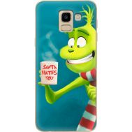 Силіконовий чохол BoxFace Samsung J600 Galaxy J6 2018 Santa Hates You (33861-up2449)