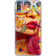 Силіконовий чохол BoxFace Samsung M105 Galaxy M10 Yellow Girl Pop Art (36518-up2442)