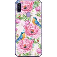 Силіконовий чохол BoxFace Samsung M115 Galaxy M11 Birds and Flowers (39780-up2376)