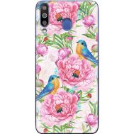 Силіконовий чохол BoxFace Samsung M305 Galaxy M30 Birds and Flowers (36973-up2376)