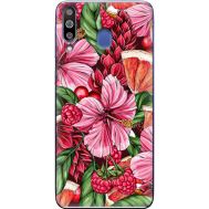 Силіконовий чохол BoxFace Samsung M305 Galaxy M30 Tropical Flowers (36973-up2416)