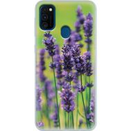 Силіконовий чохол BoxFace Samsung M215 Galaxy M21 Green Lavender (39465-up2245)
