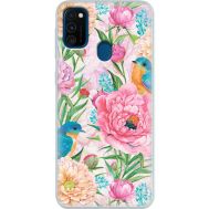 Силіконовий чохол BoxFace Samsung M215 Galaxy M21 Birds in Flowers (39465-up2374)