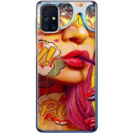 Силіконовий чохол BoxFace Samsung M317 Galaxy M31s Yellow Girl Pop Art (40942-up2442)