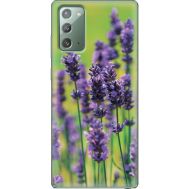 Силіконовий чохол BoxFace Samsung N980 Galaxy Note 20 Green Lavender (40568-up2245)