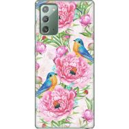 Силіконовий чохол BoxFace Samsung N980 Galaxy Note 20 Birds and Flowers (40568-up2376)
