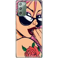 Силіконовий чохол BoxFace Samsung N980 Galaxy Note 20 Pink Girl (40568-up2388)