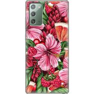 Силіконовий чохол BoxFace Samsung N980 Galaxy Note 20 Tropical Flowers (40568-up2416)