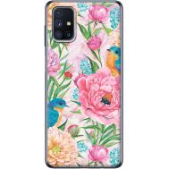 Силіконовий чохол BoxFace Samsung M515 Galaxy M51 Birds in Flowers (40937-up2374)
