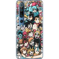 Силіконовий чохол BoxFace Xiaomi Mi 10 Pro Anime Stickers (39437-up2458)