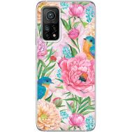 Силіконовий чохол BoxFace Xiaomi Mi 10T/ Mi 10T Pro Birds in Flowers (41069-up2374)